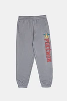 Youth Pokémon Graphic Varsity Sweatpant - Heather Grey /