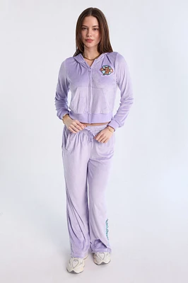 Scooby-Doo 2-Piece Velour Set - Lilac /