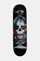 Zoo York Skull & Snake Skateboard 8" - Black / 8