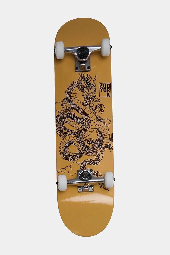 Zoo York Gold Dragon Skateboard 7.75" - Gold / 7.75