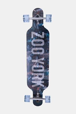 Zoo York City Overlay Longboard 40" - Blue / 40