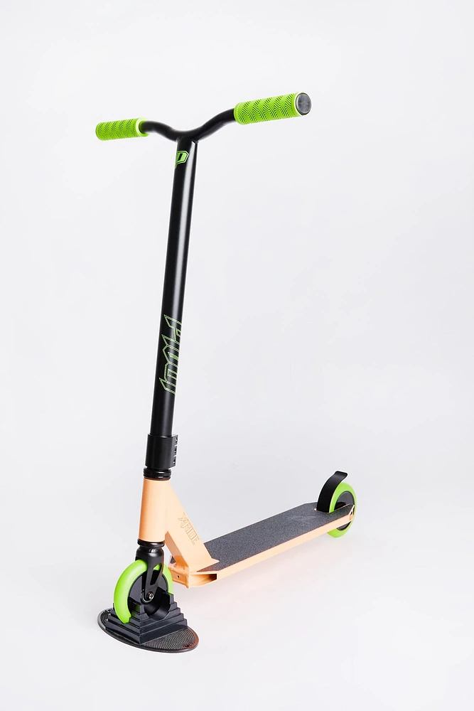 Pivot X-Ride Orange & Green Scooter - Orange / O/S