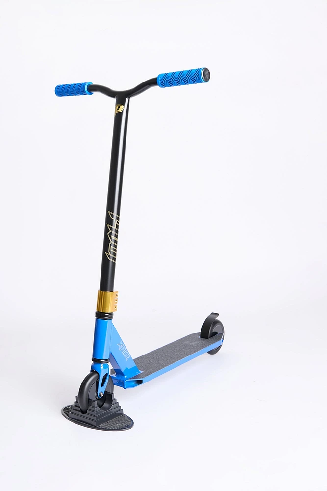 Pivot X-Ride Blue & Gold Scooter - Blue / O/S