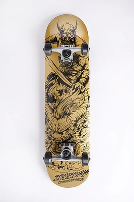 Zoo York Dragon Rider Skateboard 7.75" - Gold /