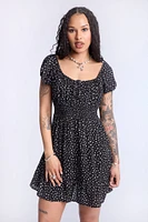 Tiered Rayon Dress - /