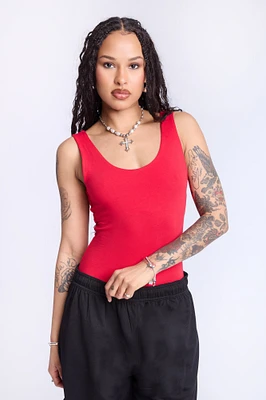 Scoop Neck Bodysuit - /