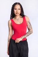 Scoop Neck Bodysuit - /