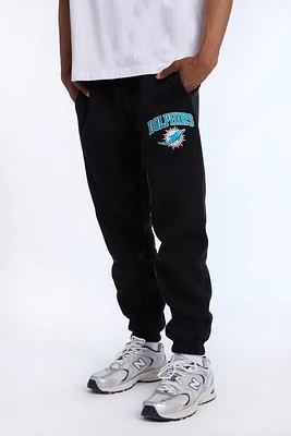 Mens Miami Dolphins Sweatpant - Black /