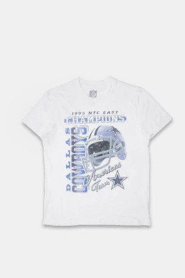 Mens Dallas Cowboys NFC East Graphic T-Shirt - White /