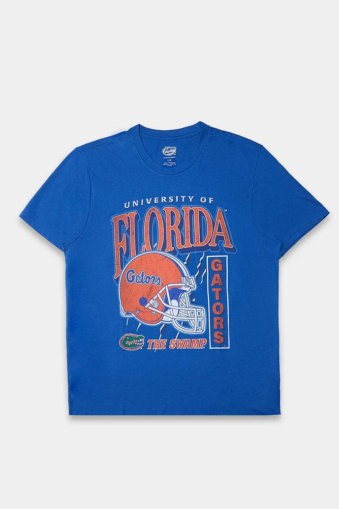 Mens Florida Gators Graphic T-Shirt - Blue /