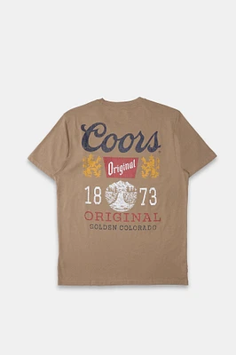 Mens Coors Golden Colorado T-Shirt - Sand /