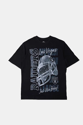 Mens Las Vegas Raiders Graphic T-Shirt - Black /