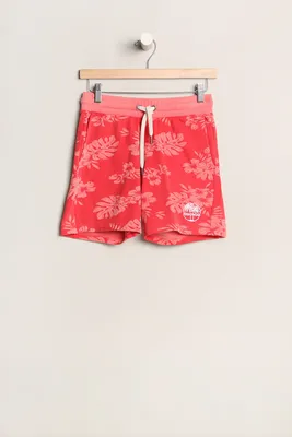West49 Youth Allover Print Washed Shorts - /