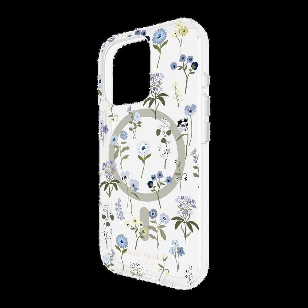 iPhone 16 Pro Kate Spade Protective Prints MagSafe Case - Precious Bloom