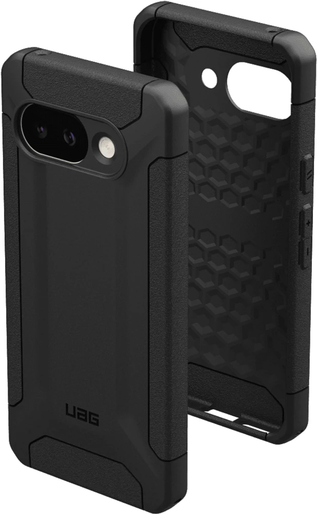UAG 614464114040 Étui Robuste Scout Noir pour Google Pixel 9a