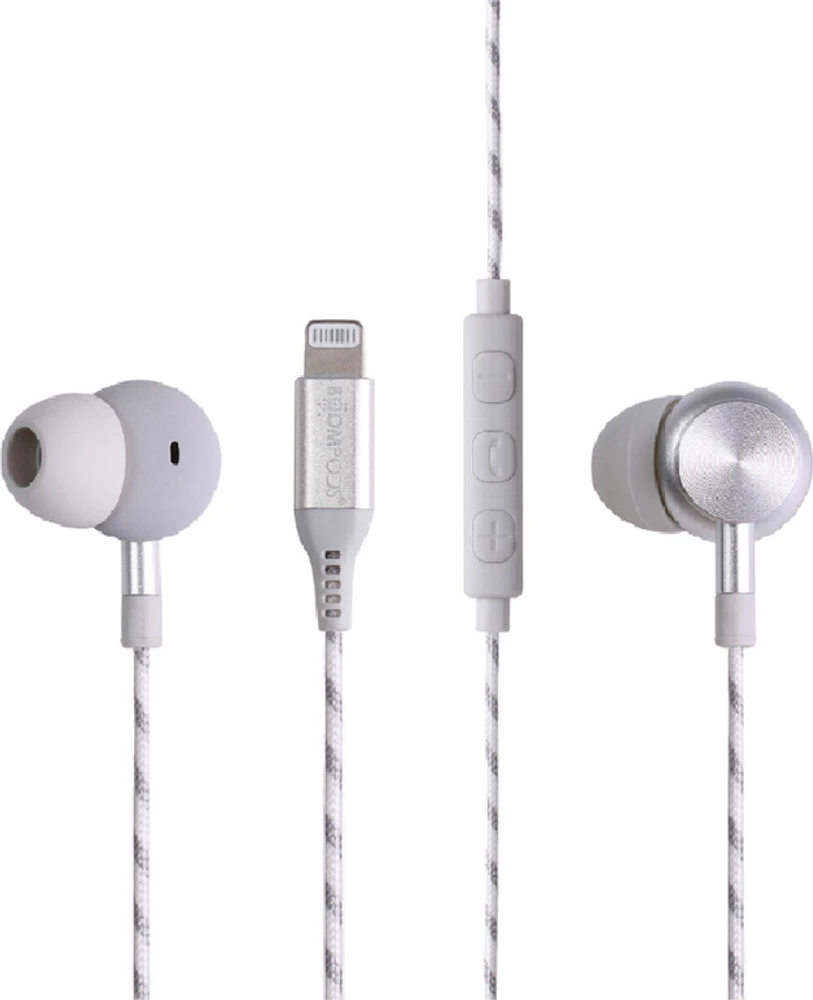 Boompods Digibuds Lightning Ecouteurs - Titane