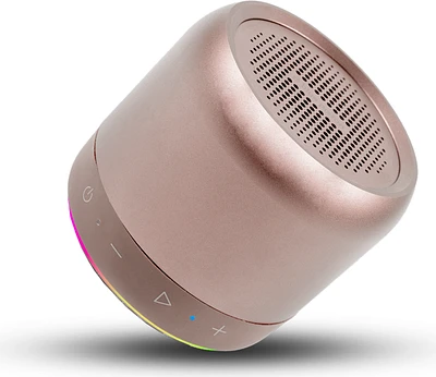 LOGiiX Blue Piston Wave Bluetooth Speaker - Blush