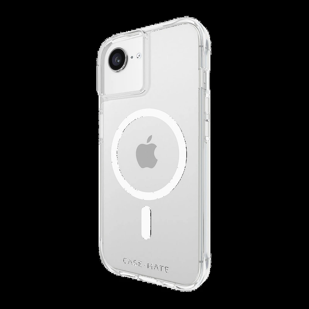 iPhone 16e/15/14/13 Case-Mate Tough MagSafe Case - Clear