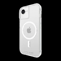 iPhone 16e/15/14/13 Case-Mate Tough MagSafe Case - Clear