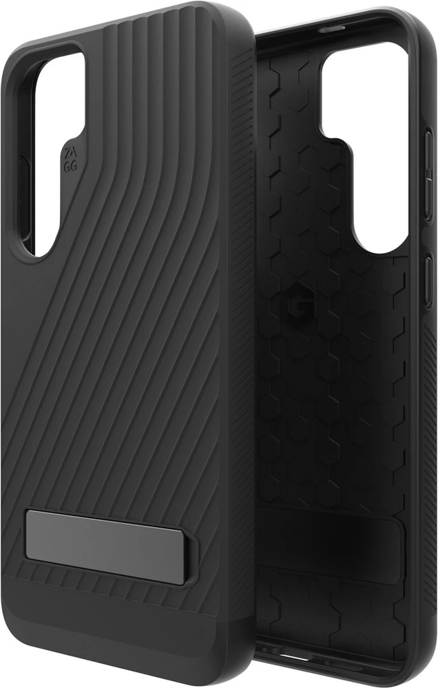 Samsung Galaxy S24+ 5G ZAGG (GEAR4) Denali Kickstand Case - Black