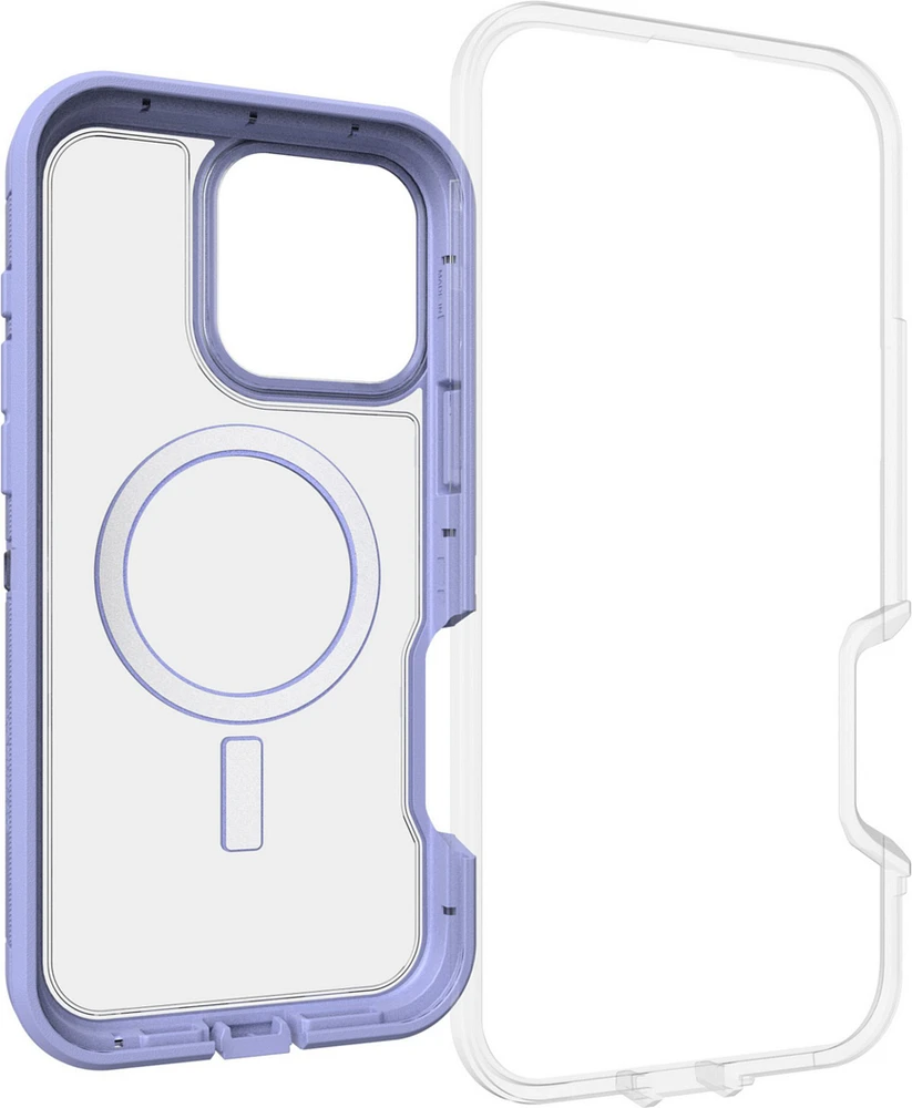 OtterBox - Defender Pro XT Clear MagSafe Case for Apple iPhone 16 Pro Max