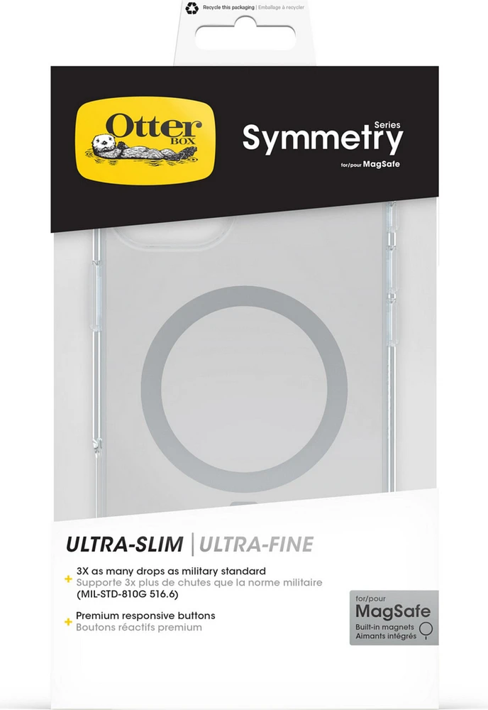 OtterBox - Symmetry Clear MagSafe Case for Apple iPhone 16 Plus