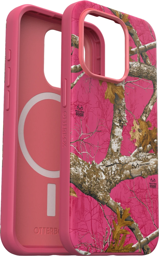 Otterbox - Symmetry Graphics Magsafe Case For Apple Iphone 15 Pro  - Flamingo Pink