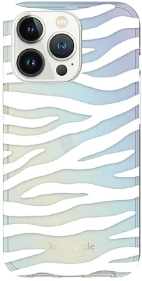 kate spade NY Étui rigide de protection pour iPhone 14 Plus - White Zebra