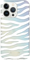 Kate Spade NY - Protective Hardshell Case for iPhone 14 Plus - White Zebra