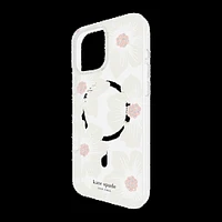 iPhone 16 Pro Max Kate Spade Protective Prints MagSafe Case - Hollyhock Floral