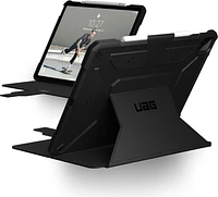 UAG 122946114040 Étui Robuste Metropolis Folio Noir pour iPad Pro 12.9 2022 (6th Gen)/iPad Pro 12.9 2021/iPad Pro 12.9 2020