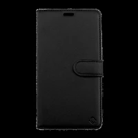 Uunique étui portefeuille détachable écolo 2-en-1 en cuir véritable - iPhone 13 Pro, noir