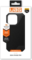 iPhone 16 Pro UAG Metropolis LT MagSafe Case - Kevlar Black