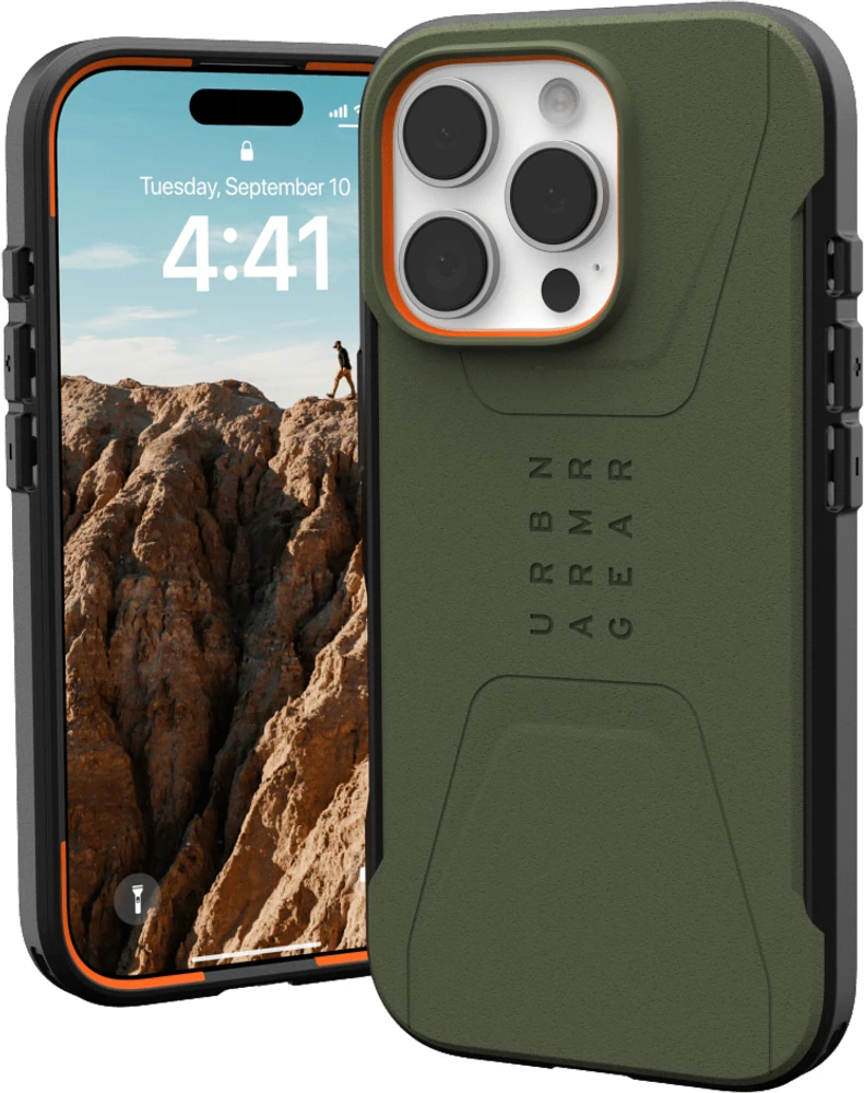 tui Civilian d'UAG avec MagSafe pour iPhone 16 Pro