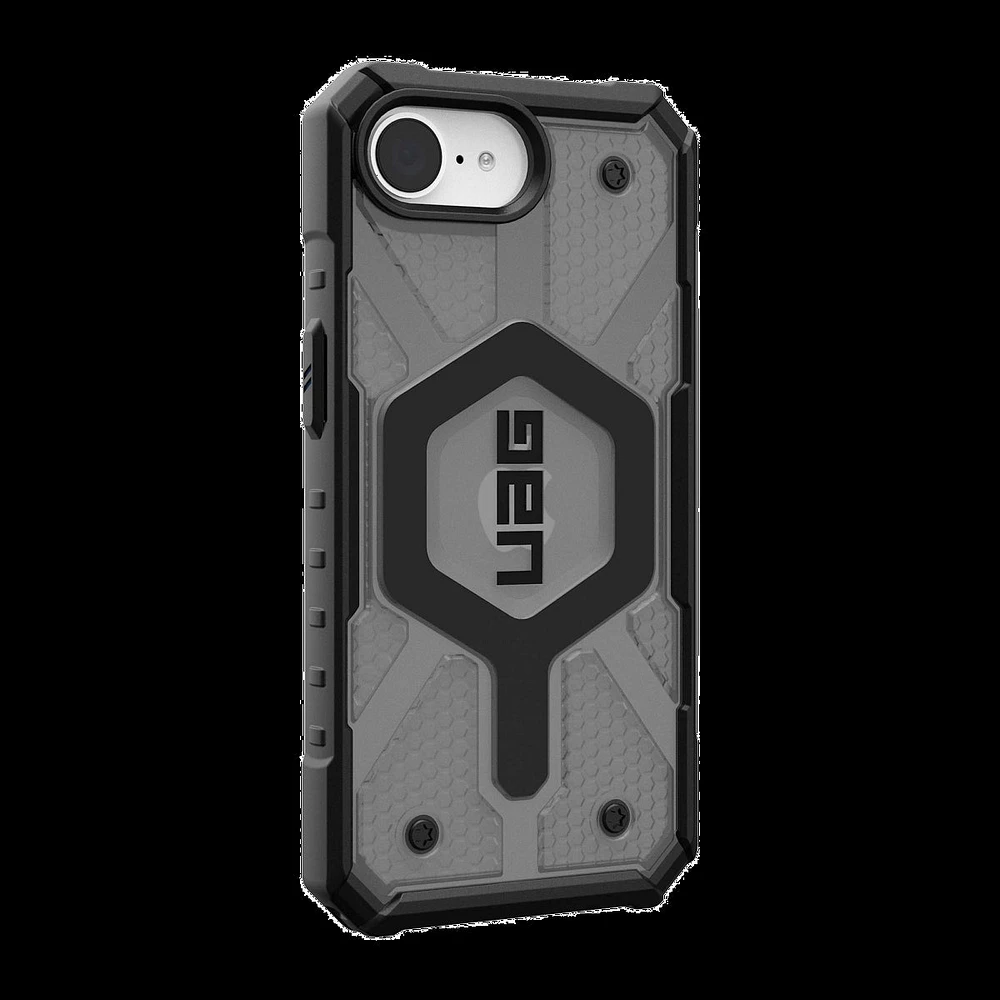 iPhone 16e UAG Pathfinder Clear MagSafe Case - Ash