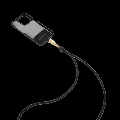 iDeal of Sweden Cord Phone Strap Universal Coal Black