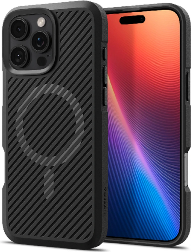 Spigen ACS08158 Étui Core Armor MagFit Noir Mat pour Fall Launch 6.7