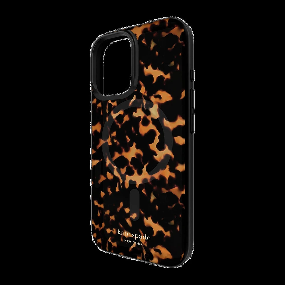 iPhone 16 Kate Spade Protective Prints MagSafe Case - Tortoise