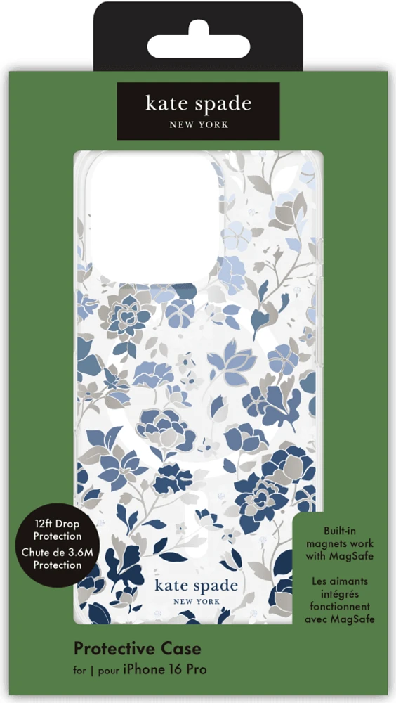 tui Protective Prints de Kate Spade avec MagSafe pour iPhone 16 Pro