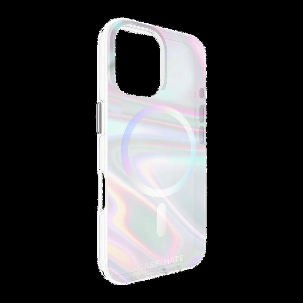 iPhone 16 Case-Mate Soap Bubble MagSafe Case - Iridescent