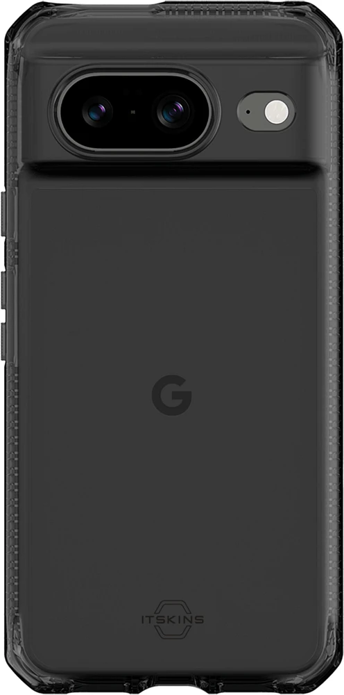 Itskins - Hybridr Clear Case For Google Pixel 8 - Black And Transparent