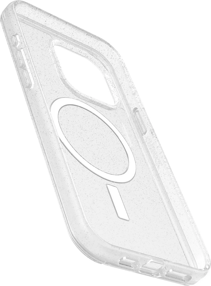 OtterBox 7793089 Étui de Protection Symmetry Clear MagSafe Stardust pour iPhone 15 Pro Max