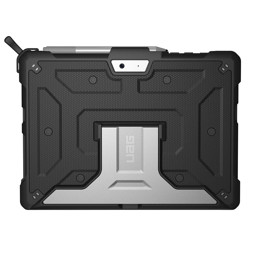 UAG 321076114040 Étui Robuste Metropolis Noir pour Microsoft Microsoft Surface Go 3/Surface Go 2/Surface Go