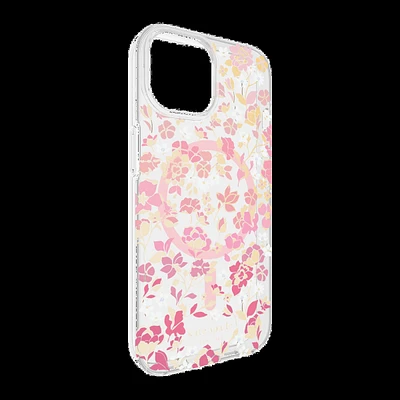 iPhone 15/14/13 Kate Spade Protective Hardshell MagSafe Case - Flowerbed