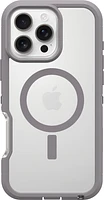 iPhone 16 Pro Max Otterbox Defender XT Clear Pro w/ MagSafe Series Case - Clear/Grey - Snow Capped