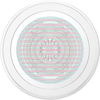 PopSockets 807474 PopGrip pour MagSafe Rond avec Anneau Adaptateur Fluted Opalescent