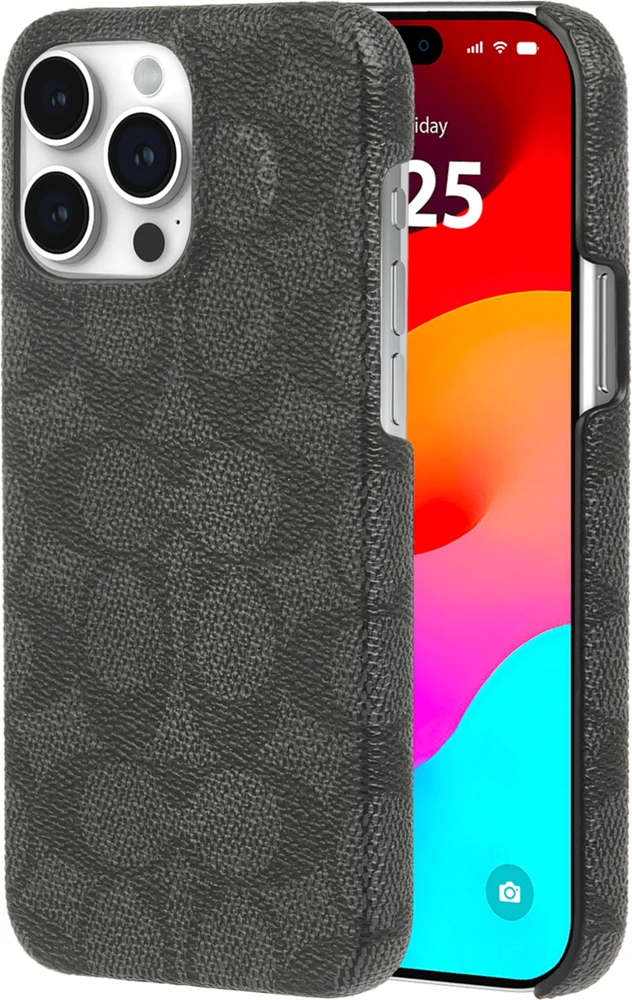 iPhone 15 Pro Max Coach Slim Wrap Signature C Case