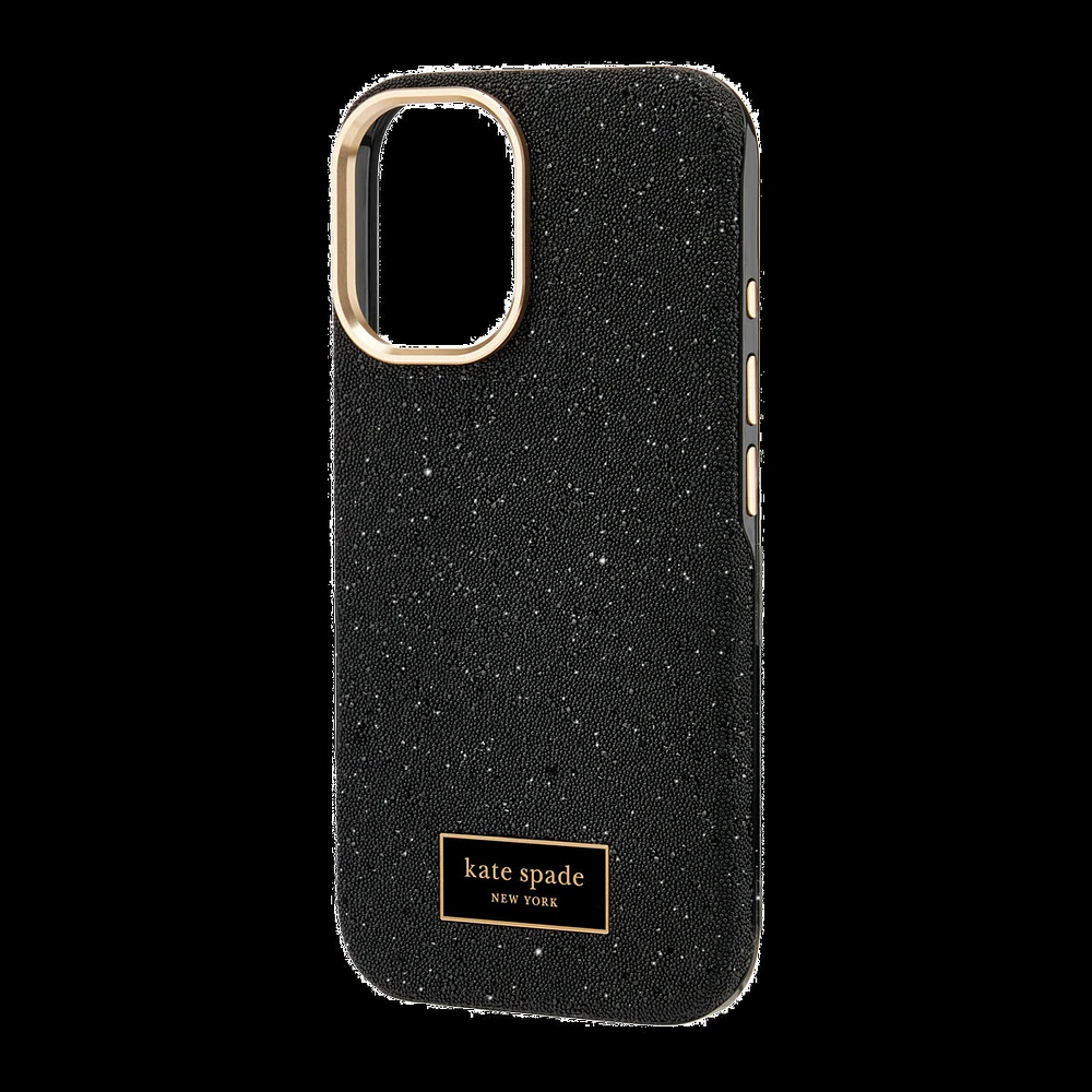 iPhone 16 Kate Spade Crystal Pave MagSafe Case - Nightfall