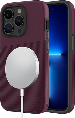 AXS Inc. - iPhone 14 Pro - PROTech Plus MagSafe Case - Sangria