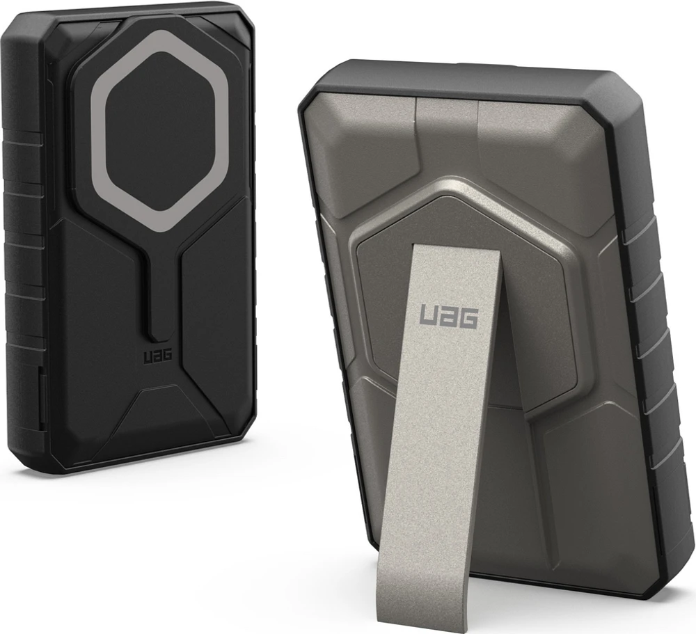 Chargeur portatif sans fil robuste de 10 000 mAh d'UAG avec béquille